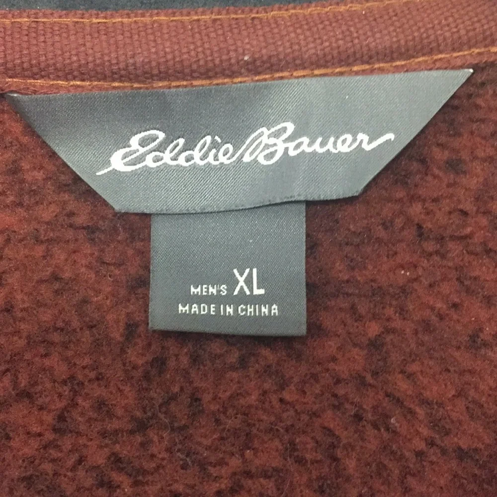 Eddie Bauer three quarter zip pullover